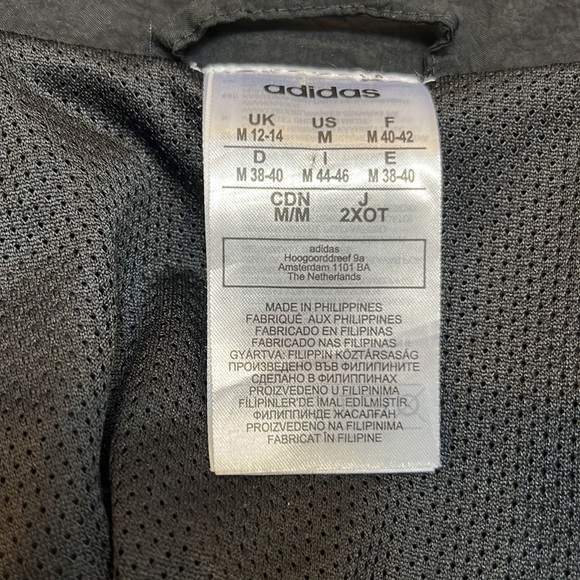 ADIDAS Womens Essentials Authentic Track Wind Breaker Jacket ActiveWear Size M - Picture 4 of 10